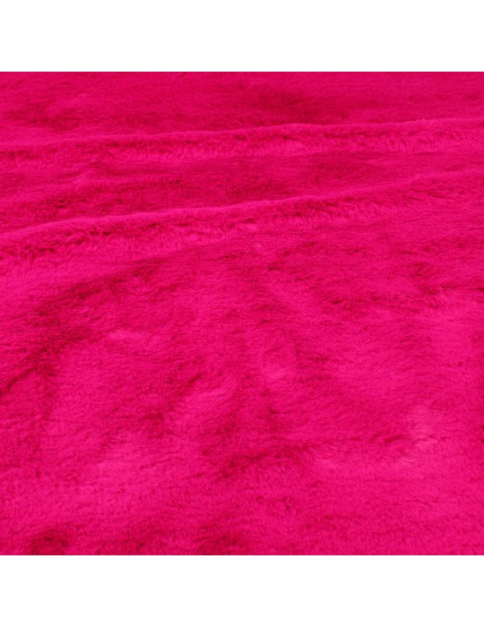 Fourrure synthétique fuchsia