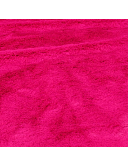 Fourrure synthétique fuchsia