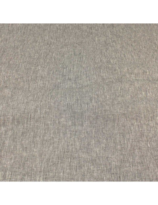 Coupon 100 % coton 300 x 150 cm chiné gris