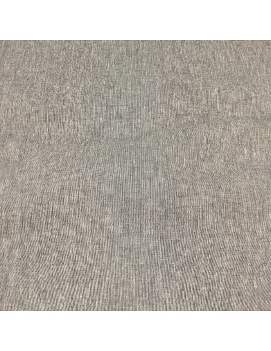 Coupon 100 % coton 300 x 150 cm chiné gris