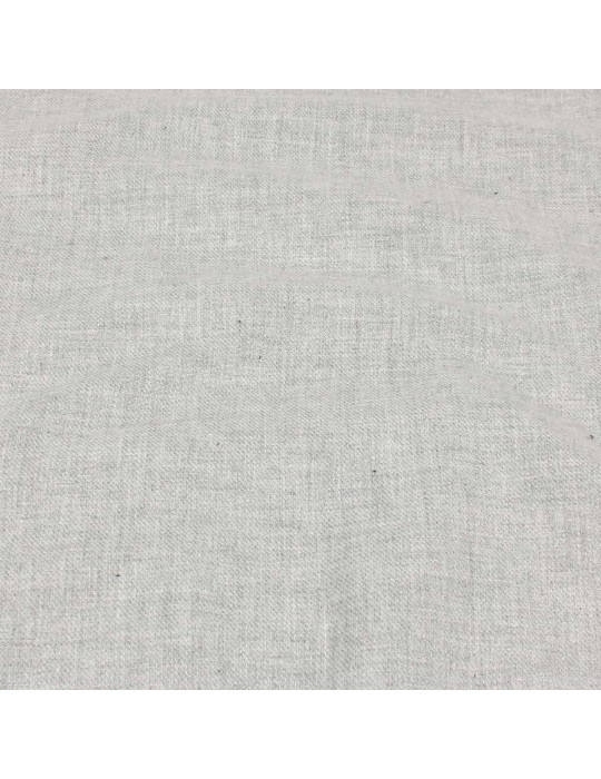 Coupon 100 % coton 300 x 150 cm uni gris clair