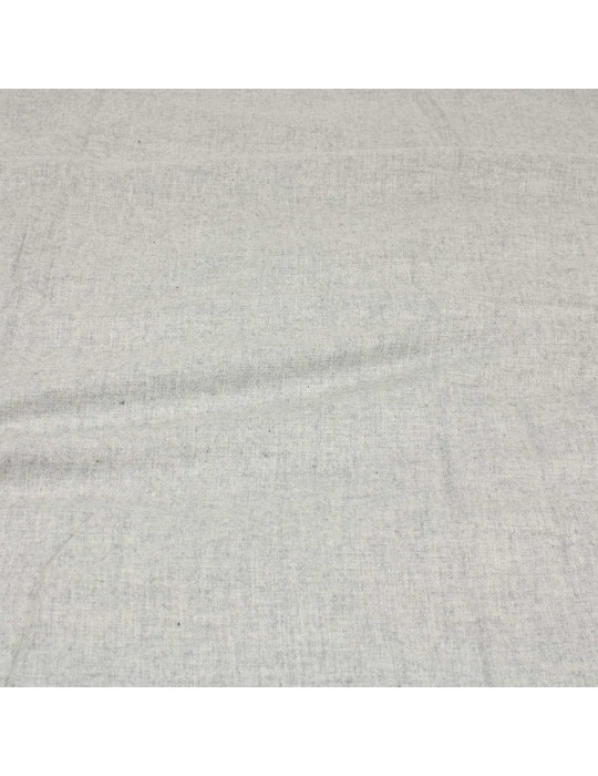 Coupon 100 % coton 300 x 150 cm gris clair