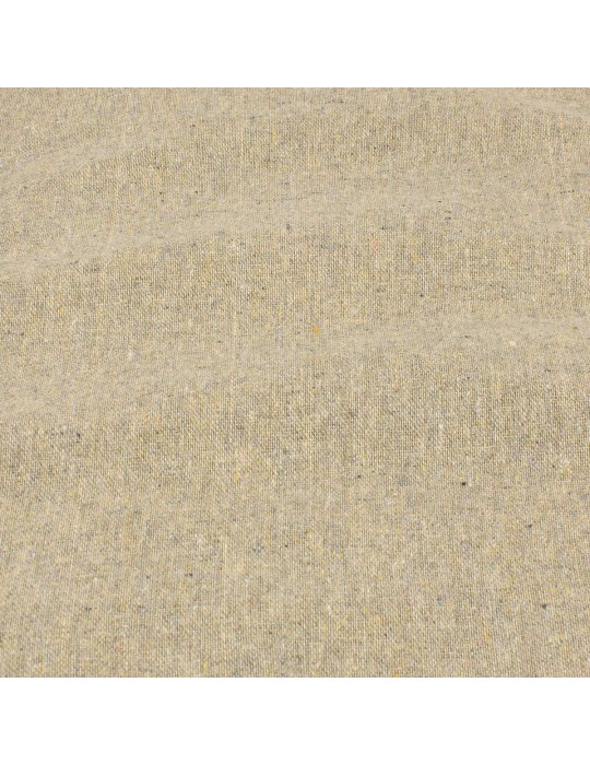 Coupon 100 % coton 300 x 150 cm chiné beige