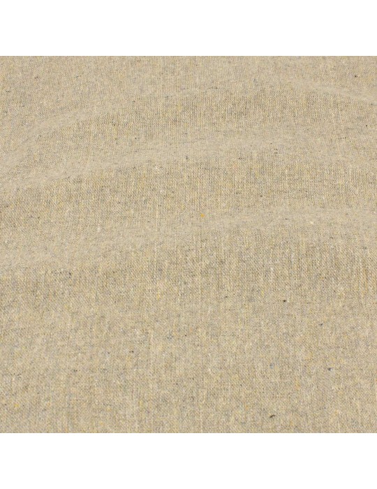 Coupon 100 % coton 300 x 150 cm chiné beige