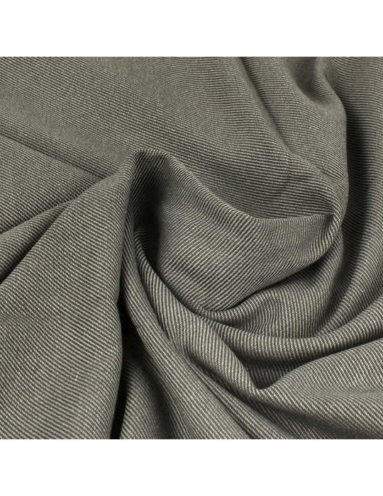 Coupon 100 % coton 300 x 150 cm uni gris