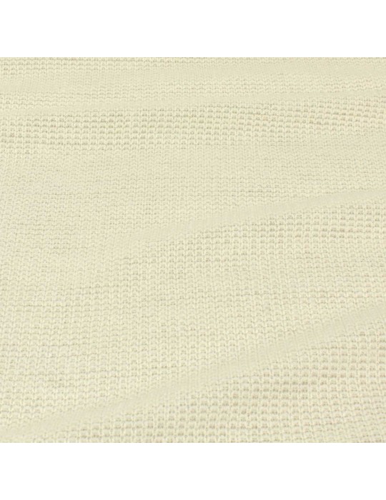 Coupon jersey maille écru 300 x 140 cm