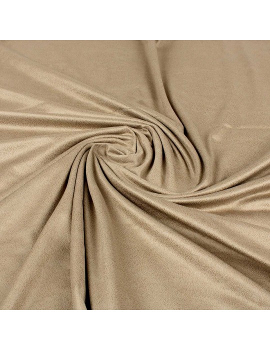 Coupon suédine beige 300 x 145 cm