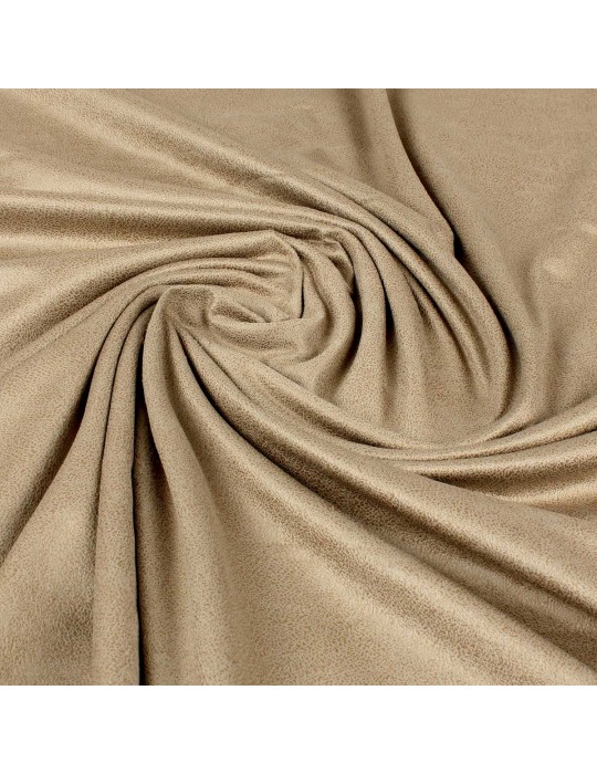 Coupon suédine beige 300 x 145 cm