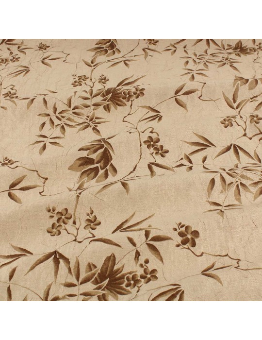 Toile d'habillement végétal taupe