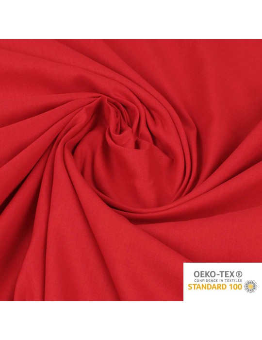 Toile à drap rouge