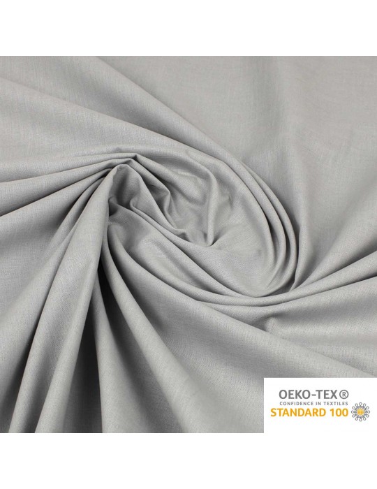 Toile à drap gris perle