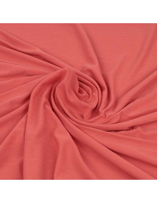 Coupon habillement polyester corail 300 x 145 cm