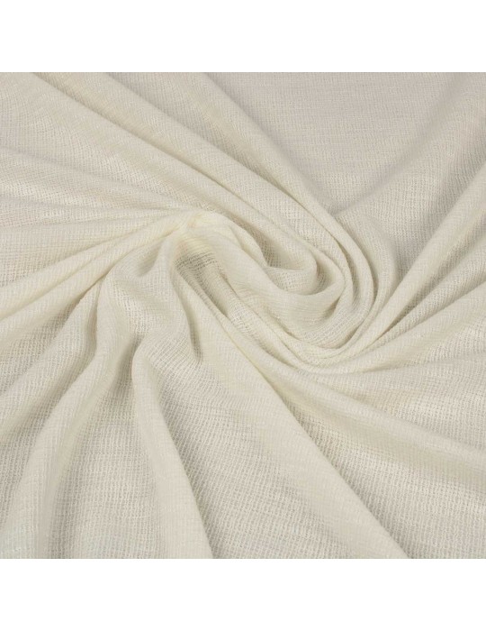 Coupon habillement polyester écru 300 x 150 cm