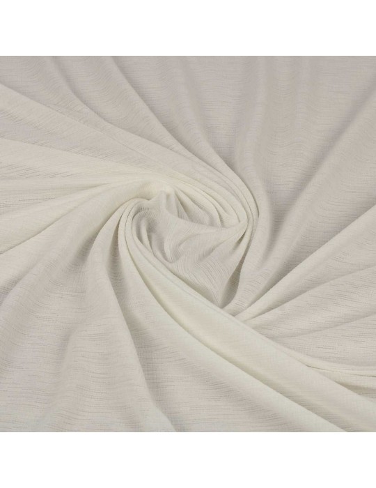 Coupon habillement polyester blanc 300 x 145 cm