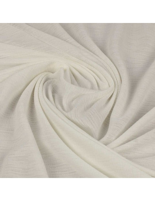 Coupon habillement polyester blanc 300 x 145 cm