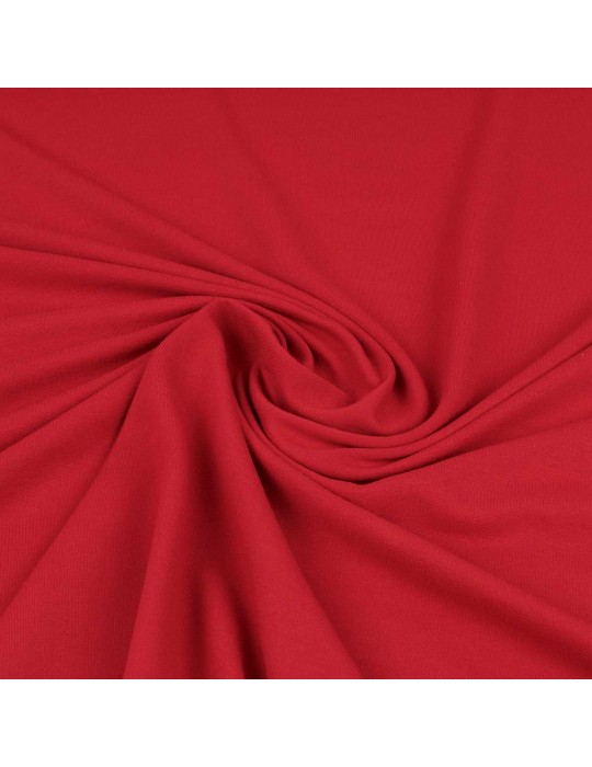 Tissu jersey milano rouge