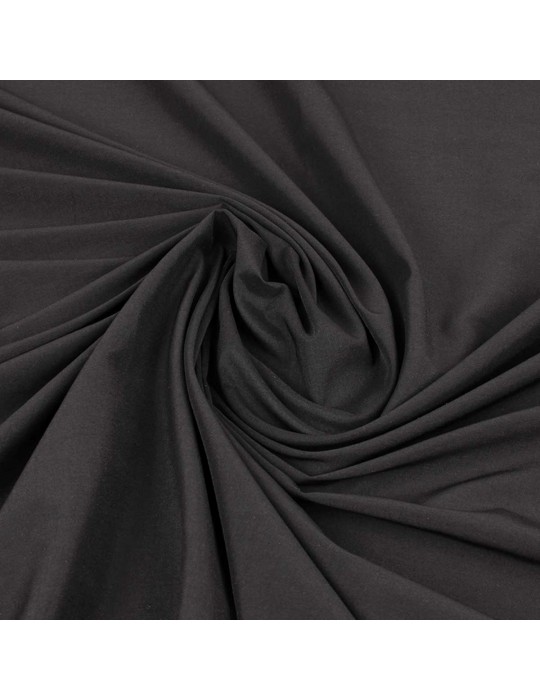 Tissu polyester transparent noir