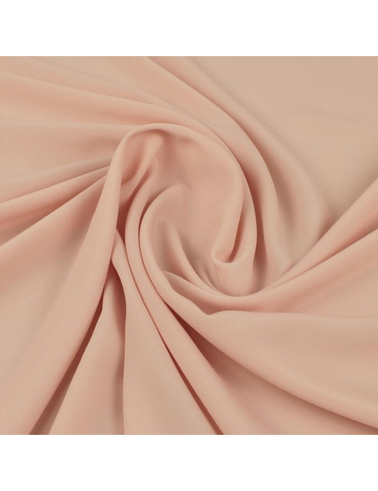 Tissu crêpe uni rose