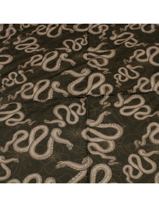 Coupon viscose imprimé serpent 150 x 140 cm