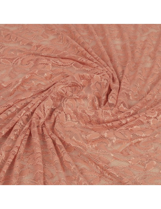 Coupon dentelle rose 300 x 160 cm