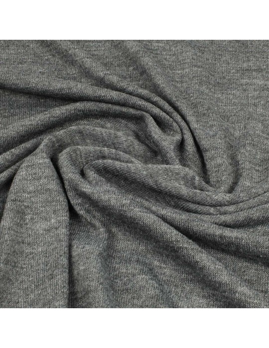 Tissu jersey gris chiné