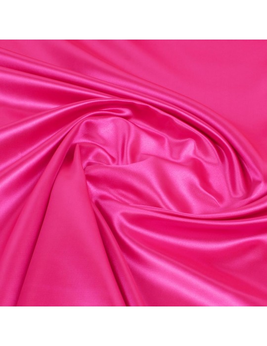 Tissu doublure satin fuchsia antitstatique