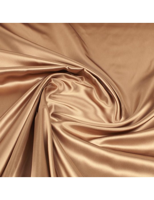 Tissu doublure satin marron