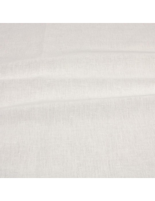 Coupon 100 % coton blanc 50 x 137 cm