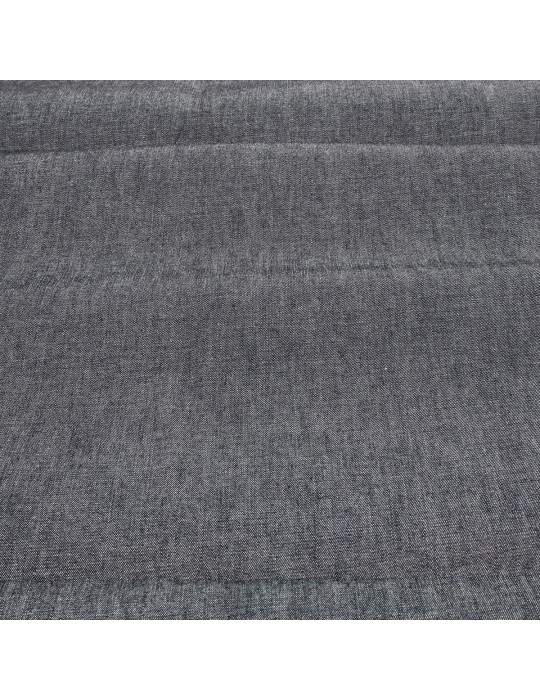 Coupon jean coton bleu 150 x 150 cm