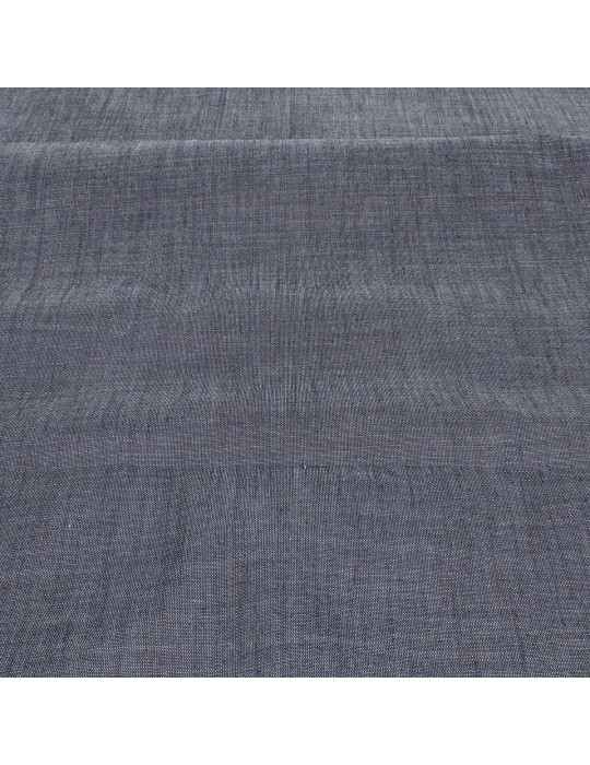 Coupon jean coton/polyester bleu 150 x 140 cm