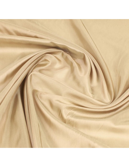 Tissu doublure uni beige