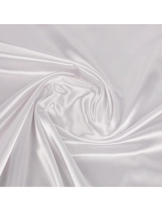 Tissu doublure satin blanc