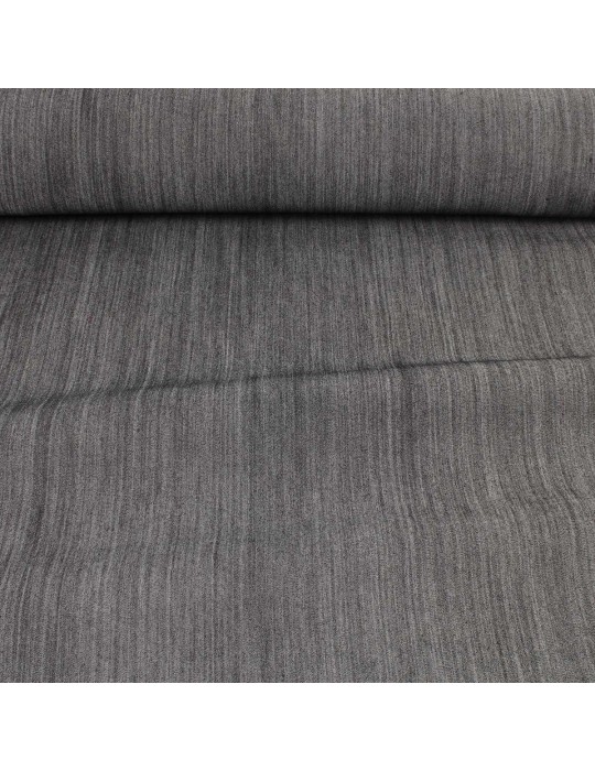 Tissu jean coton/élasthanne 130 cm gris clair