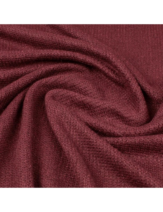 Tissu jersey maille tricoté bordeaux