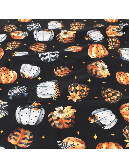 Coupon patchwork coton halloween 45 x 48 cm