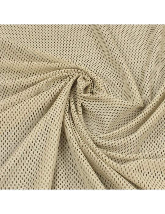 Filet mesh beige