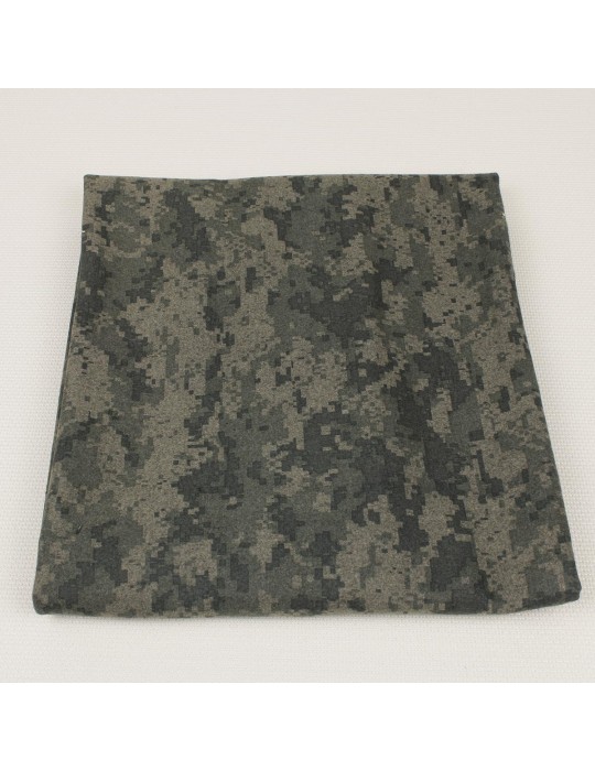 Coupon lainage camouflage 150 x 145 cm