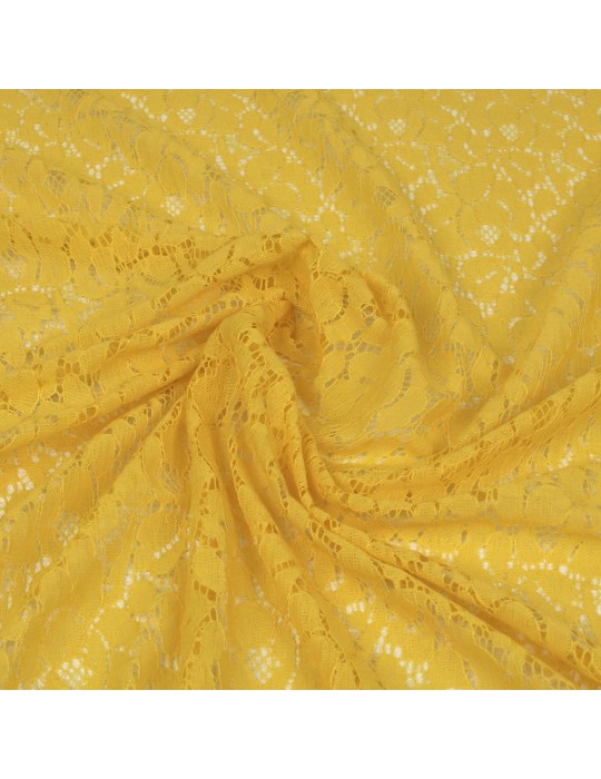 Coupon dentelle jaune 300 x 145 cm