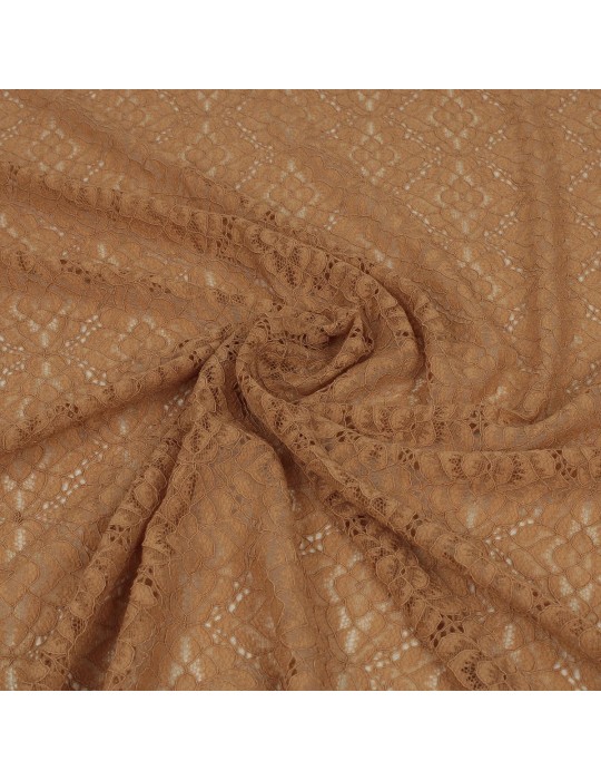 Coupon dentelle camel 300 x 145 cm