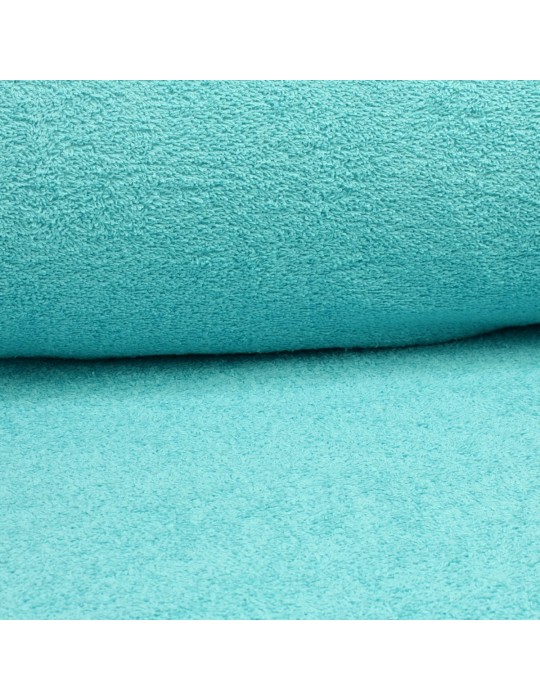 Tissu éponge bleu