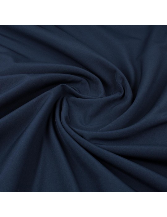 Tissu softshell déperlant/polaire bleu marine