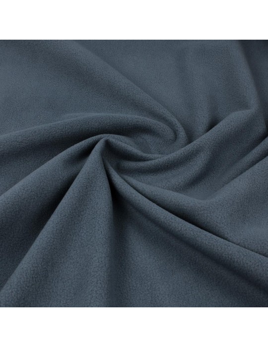 Tissu softshell déperlant/polaire bleu marine