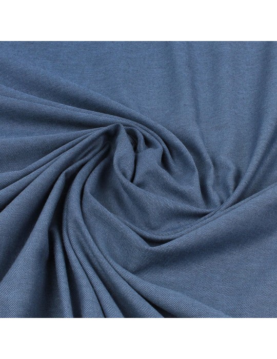 Tissu cretonne bleu foncé