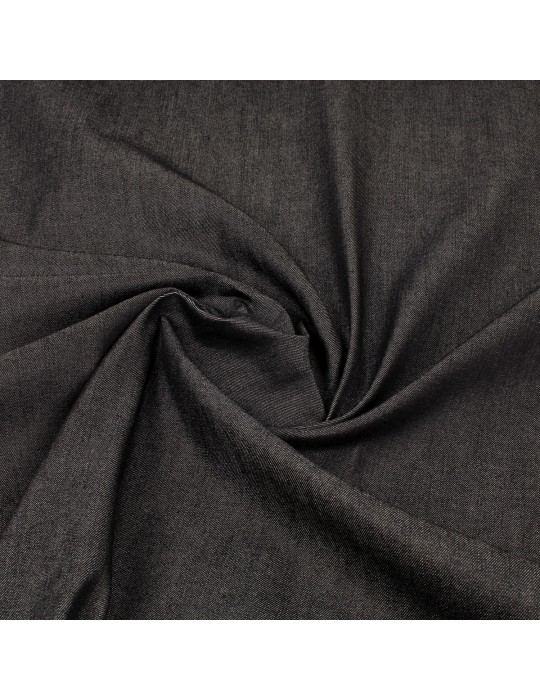 Tissu jean élasthanne 150 cm noir