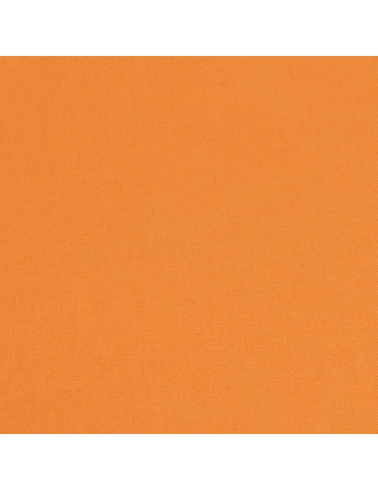 Coupon coton uni 300 x 150 cm orange