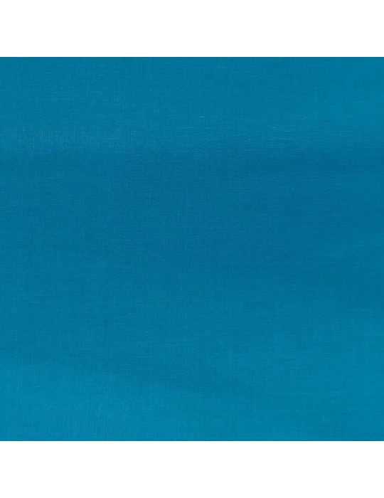 Coupon coton uni 300 x 150 cm bleu