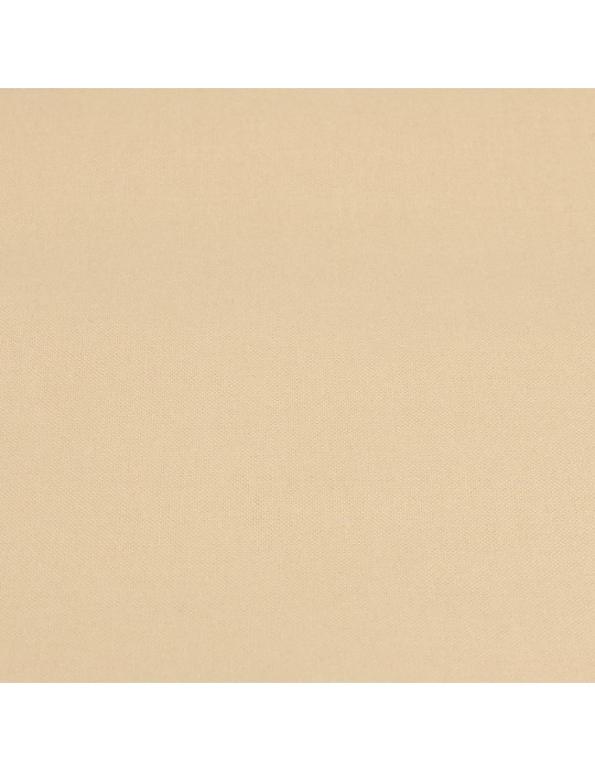 Coupon coton uni 300 x 150 cm beige