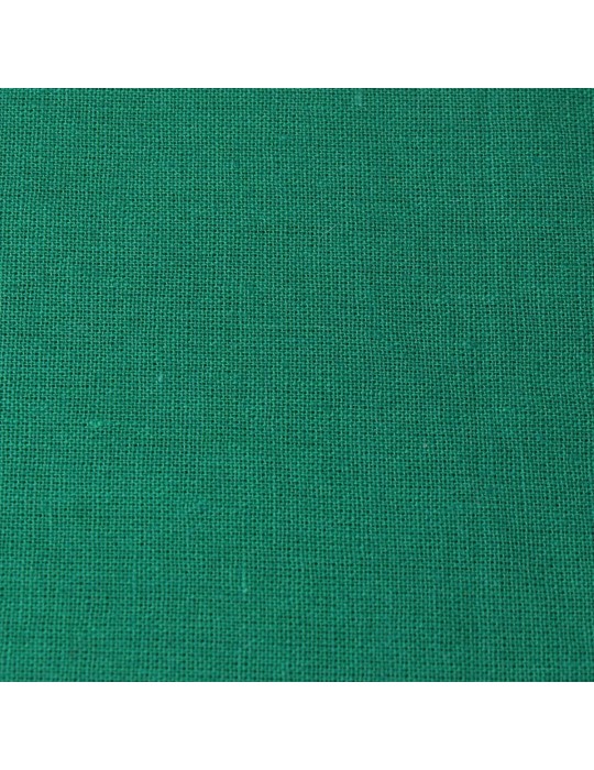 Coupon coton uni 50 x 50 cm vert émeraude