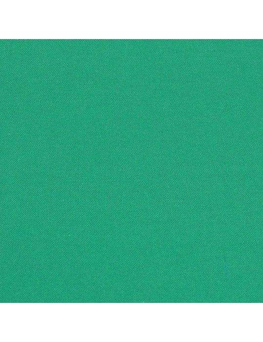 Coupon coton uni 300 x 150 cm vert