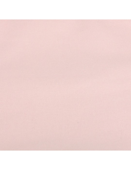 Coupon coton uni 300 x 150 cm rose